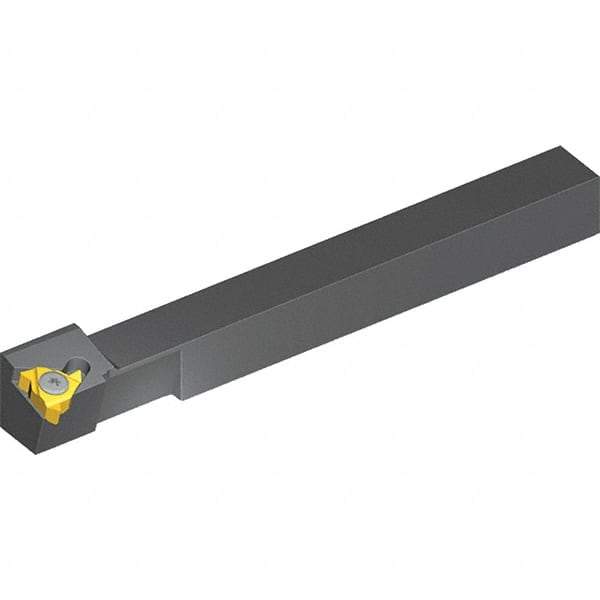 Vargus - Internal/External Thread, Right Hand Cut, 0.31" Shank Width x 0.31" Shank Height Indexable Threading Toolholder - 3.94" OAL, 2IR Insert Compatibility, OV Toolholder, Series Miniature Square Shank - Industrial Tool & Supply