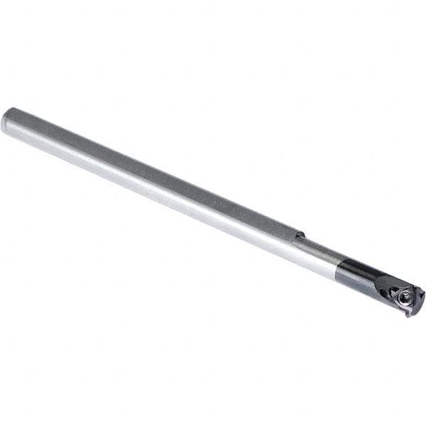 Vargus - Internal Thread, Left Hand Cut, 1/4" Shank Width x 0.2" Shank Height Indexable Threading Toolholder - 4" OAL, 4.0KIL Insert Compatibility, CNVRC Toolholder, Series Mini 3 - Industrial Tool & Supply