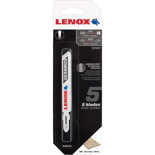 Lenox - Jig Saw Blades Blade Material: Bi-Metal Blade Length (Inch): 3-1/2 - Industrial Tool & Supply