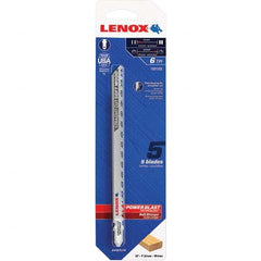 Lenox - Jig Saw Blades Blade Material: Bi-Metal Blade Length (Inch): 6 - Industrial Tool & Supply