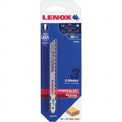 Lenox - Jig Saw Blades Blade Material: Bi-Metal Blade Length (Inch): 4 - Industrial Tool & Supply