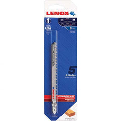 Lenox - Jig Saw Blades Blade Material: Bi-Metal Blade Length (Inch): 4-5/8 - Industrial Tool & Supply