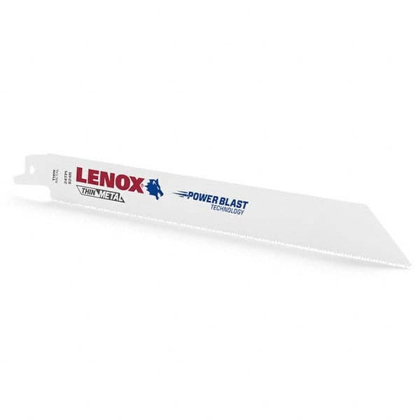 Lenox - Reciprocating Saw Blades Blade Material: Bi-Metal Blade Length (Inch): 8 - Industrial Tool & Supply