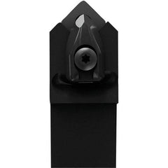 Seco - DSDNN, Neutral Cut, 45° Lead Angle, 1" Shank Height x 1" Shank Width, Negative Rake Indexable Turning Toolholder - 6" OAL, SN..43. Insert Compatibility, Series DSDNN - Industrial Tool & Supply