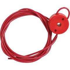 Brady - Cable Lockouts Cable Length (Feet): 8 Number of Lockout Points: 1 - Industrial Tool & Supply