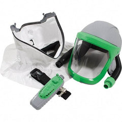 RPB - Size Universal, Adjustable Ratchet Suspension SAR System - Hard Hat Headgear, Face Shield (Anti-Fog), Use for Painting - Industrial Tool & Supply
