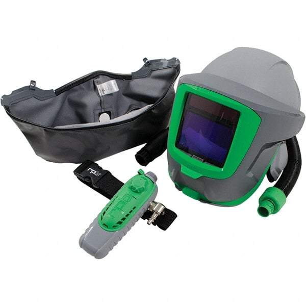 RPB - Size Universal, Adjustable Ratchet Suspension SAR System - Hard Hat Headgear, Flip-Up Welding Lens over Face Shield, Auto Darkening Filter, Use for Welding/Grinding - Industrial Tool & Supply