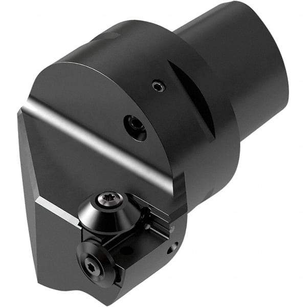 Seco - Insert Style 25.000, 80mm Head Length, Right Hand Cut, Internal Modular Threading Cutting Unit Head - System Size C8, 55mm Center to Cutting Edge, Series Snap-Tap - Industrial Tool & Supply