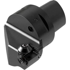 Seco - Insert Style 25.000, 80mm Head Length, Right Hand Cut, Internal Modular Threading Cutting Unit Head - System Size C8, 55mm Center to Cutting Edge, Series Snap-Tap - Industrial Tool & Supply