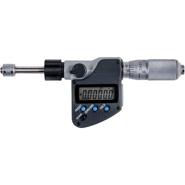 Mitutoyo - Electronic Micrometer Heads Minimum Measurement (Inch): 0 Minimum Measurement (mm): 0.00 - Industrial Tool & Supply