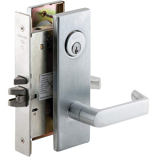 Schlage - Lever Locksets Type: Storeroom Door Thickness: 1-3/4 - Industrial Tool & Supply