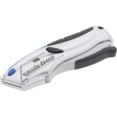 PRO-SAFE - 2.36" Blade Springback Blade Retractable Utility Knife - Industrial Tool & Supply