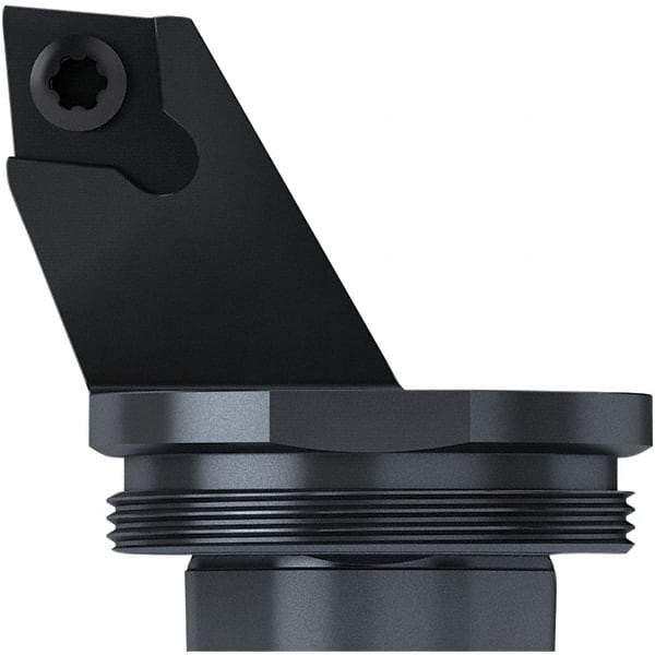 Seco - Right Hand Cut, Size GL40, CC..21.5. Insert Compatiblity, Internal Modular Turning & Profiling Cutting Unit Head - 27mm Ctr to Cutting Edge, 32mm Head Length, Through Coolant, Series SteadyLine - Industrial Tool & Supply