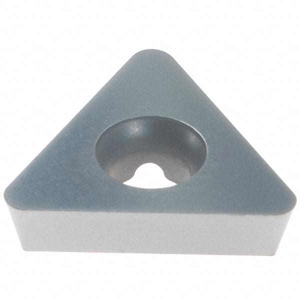 Dorian Tool - TDEX1102 Carbide Milling Insert - AlCrN Finish, 0.094" Thick, 1/4" Inscribed Circle, 0.03" Corner Radius - Industrial Tool & Supply