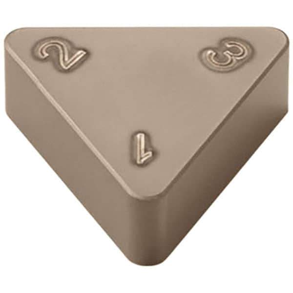 Seco - TNGN223S Grade CH0550 PCBN Turning Insert - TiAlN/TiAlCrN Finish, 60° Triangle, 1/4" Inscr Circle, 0.04689" Corner Radius - Industrial Tool & Supply