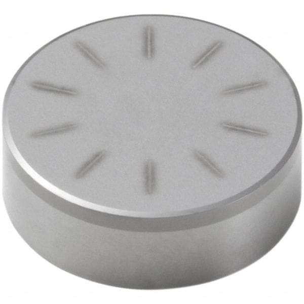 Seco - RNGN32 Grade CBN010 PCBN Turning Insert - Uncoated, Round, 3/8" Inscr Circle, 1/8" Thick - Industrial Tool & Supply