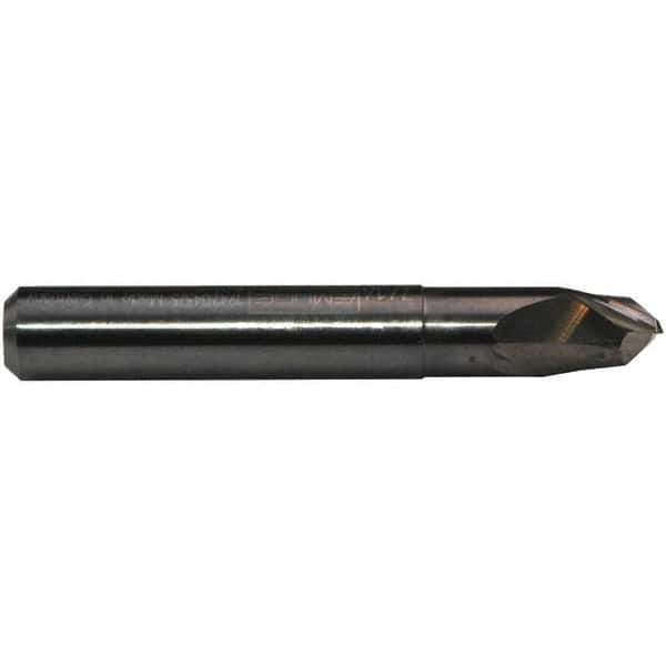 Emuge - 4mm, 2 Flute, Single End, Solid Carbide, 0.5mm Corner Radius End Mill - 57mm OAL, 30° Helix, Right Hand Flute, 4mm LOC, Right Hand Cut, 12mm Extended Reach - Industrial Tool & Supply