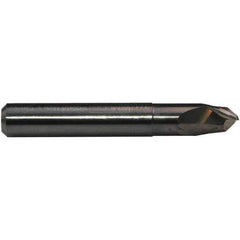 Emuge - 1mm, 2 Flute, Single End, Solid Carbide, 0.25mm Corner Radius End Mill - 57mm OAL, 30° Helix, Right Hand Flute, 2mm LOC, Right Hand Cut, 4mm Extended Reach - Industrial Tool & Supply