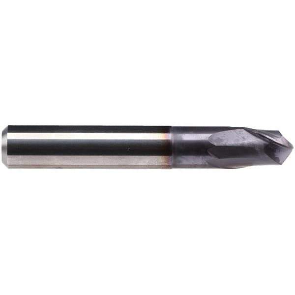 Emuge - 4mm Diam, 4mm LOC, 2 Flute Solid Carbide Ball End Mill - TiAlN Finish, Single End, 57mm OAL, 6mm Shank Diam, Ball Flute - Industrial Tool & Supply