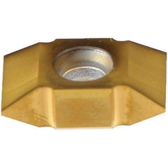 Emuge - 8 TPI, Internal Thread, NPT Standard, GF Grade Thread Mill Insert - Carbide, TiN Coating - Industrial Tool & Supply