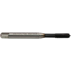 Emuge - #4-40 UNC, 3 Flutes, Plug Chamfer, GLT-8 Finish, High Speed Steel Spiral Point STI Tap - 0.141" Shank Diam, 3B Class of Fit, Series Rekord B-AL - Exact Industrial Supply