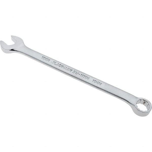Blackhawk by Proto - 11mm 12 Point Offset Combination Wrench - 15° Offset Angle, 5-3/4" OAL, Steel, Satin Finish - Industrial Tool & Supply