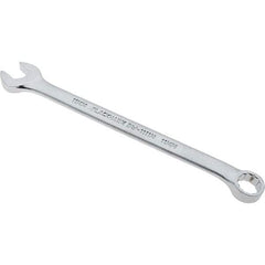 Blackhawk by Proto - 11mm 12 Point Offset Combination Wrench - 15° Offset Angle, 5-3/4" OAL, Steel, Satin Finish - Industrial Tool & Supply