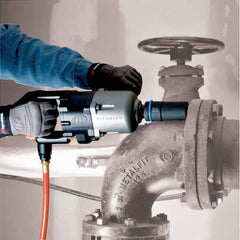 Ingersoll-Rand - 1" Drive, 6,000 RPM, 2,500 Ft/Lb Torque Impact Wrench - D-Handle, 800 IPM, 64 CFM, 90 psi, 1/2" Inlet - Industrial Tool & Supply