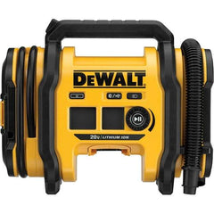 DeWALT - 20V MAX Battery, 12V DC or 110V AC Tire Inflator Kit - 160 psi - Industrial Tool & Supply