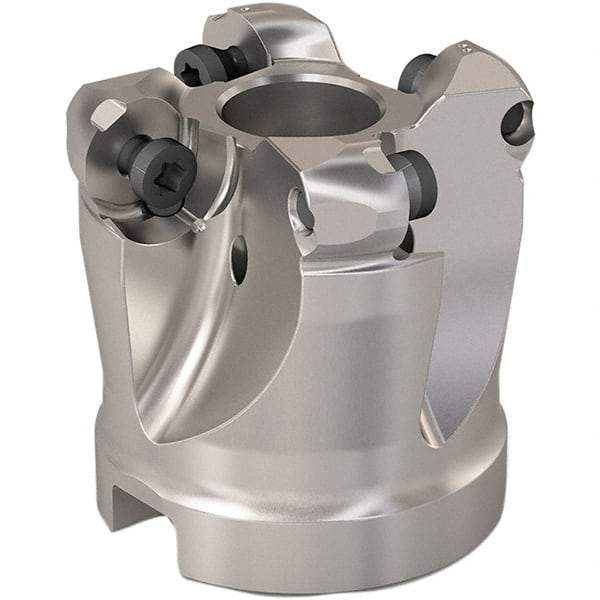 Seco - 28mm Cut Diam, 6mm Max Depth, 16mm Arbor Hole, 4 Inserts, RP..1204 Insert Style, Indexable Copy Face Mill - R220.29 Cutter Style, 14,000 Max RPM, 40mm High, Through Coolant, Series R220.29 - Industrial Tool & Supply
