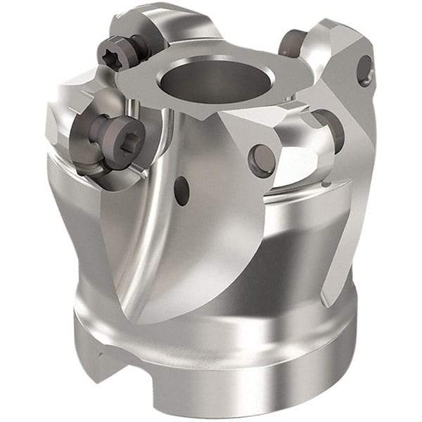 Seco - 32mm Cut Diam, 6mm Max Depth, 16mm Arbor Hole, 4 Inserts, RP..1204 Insert Style, Indexable Copy Face Mill - R220.29 Cutter Style, 13,300 Max RPM, 40mm High, Through Coolant, Series R220.29 - Industrial Tool & Supply