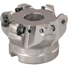 Seco - 51mm Cut Diam, 6mm Max Depth, 22mm Arbor Hole, 6 Inserts, RP..1204 Insert Style, Indexable Copy Face Mill - R220.29 Cutter Style, 11,200 Max RPM, 40mm High, Through Coolant, Series R220.29 - Industrial Tool & Supply