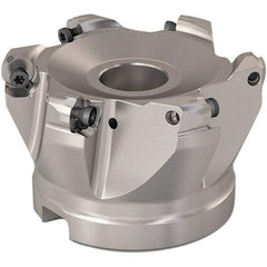 Seco - 68mm Cut Diam, 6mm Max Depth, 27mm Arbor Hole, 6 Inserts, RP..1204 Insert Style, Indexable Copy Face Mill - R220.29 Cutter Style, 10,000 Max RPM, 50mm High, Through Coolant, Series R220.29 - Industrial Tool & Supply