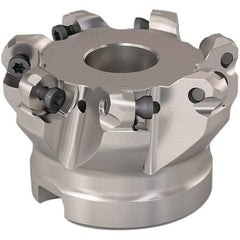 Seco - 51mm Cut Diam, 6mm Max Depth, 22mm Arbor Hole, 7 Inserts, RP..1204 Insert Style, Indexable Copy Face Mill - R220.29 Cutter Style, 11,200 Max RPM, 40mm High, Through Coolant, Series R220.29 - Industrial Tool & Supply
