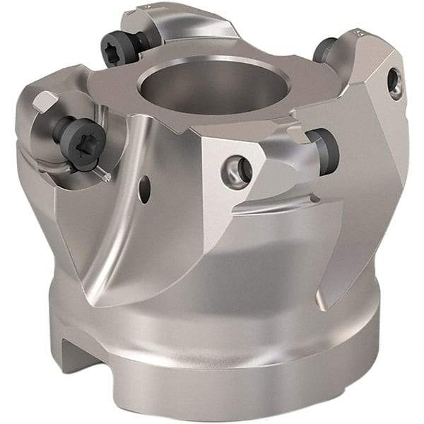 Seco - 40mm Cut Diam, 6mm Max Depth, 22mm Arbor Hole, 4 Inserts, RP..1204 Insert Style, Indexable Copy Face Mill - R220.29 Cutter Style, 12,300 Max RPM, 40mm High, Through Coolant, Series R220.29 - Industrial Tool & Supply