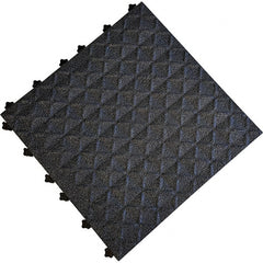 Ergo Advantage - 18" Long x 18" Wide x 1" Thick, Anti-Fatigue Modular Matting Anti-Fatigue Flooring - Industrial Tool & Supply