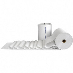 PRO-SOURCE - Hard Roll of 1 Ply White Paper Towels - 7-7/8" Wide, 800' Roll Length - Industrial Tool & Supply