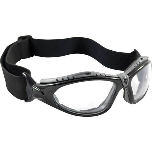 Bouton - Clear Lenses, Framed Safety Glasses - Industrial Tool & Supply