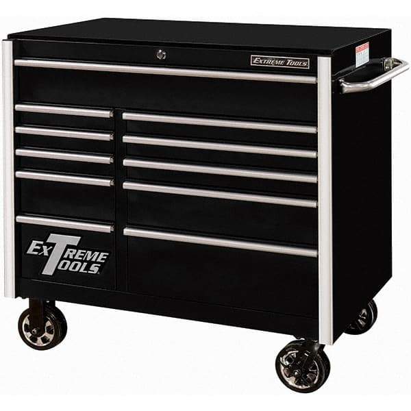 EXTREME TOOLS - Tool Storage Carts Type: Tool Cart Number of Drawers: 11 - Industrial Tool & Supply