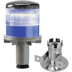 TAPCO - Strobe & Flashing Lights Light Type: Strobe Lens Color: Blue - Industrial Tool & Supply