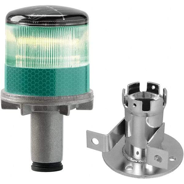 TAPCO - Strobe & Flashing Lights Light Type: Strobe Lens Color: Green - Industrial Tool & Supply