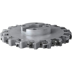 Seco - Shell Mount Connection, 1.024" Cutting Width, 91.5mm Depth of Cut, 315mm Cutter Diam, 60mm Hole Diam, 9 Tooth Indexable Slotting Cutter - R335.25 Toolholder, XNHQ 1707 Insert, Right Hand Cutting Direction - Industrial Tool & Supply