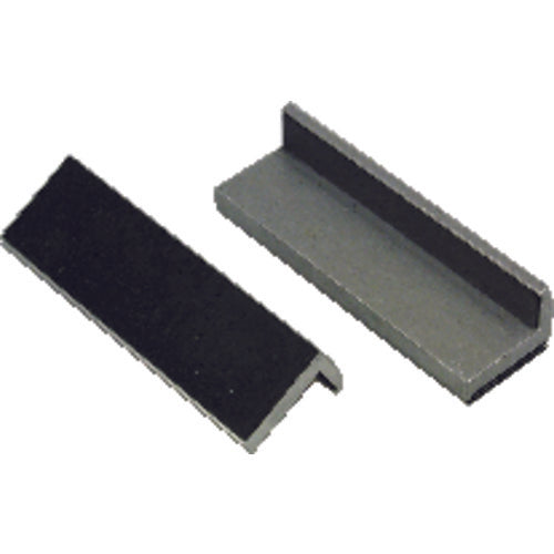Rubber Faced Vise Jaw Pads - Rubber Jaw pads protect delicate parts from damage - 4″ Pad length - Industrial Tool & Supply