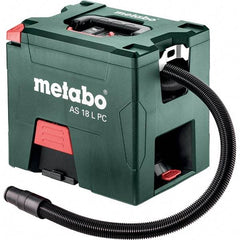 Metabo - 2 Gal Capacity, Cordless Portable Wet/Dry Vacuum Bare - 18 Volts, 16.5 Lb - Industrial Tool & Supply