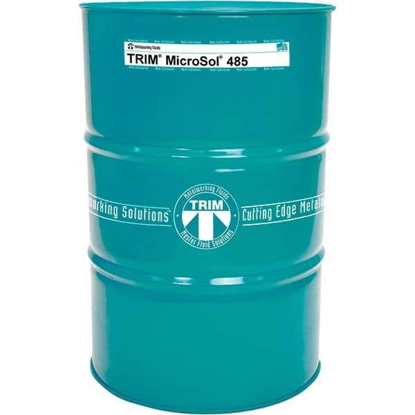 Master Fluid Solutions - TRIM MicroSol 455, 54 Gal Drum Cutting Fluid - Semisynthetic - Industrial Tool & Supply