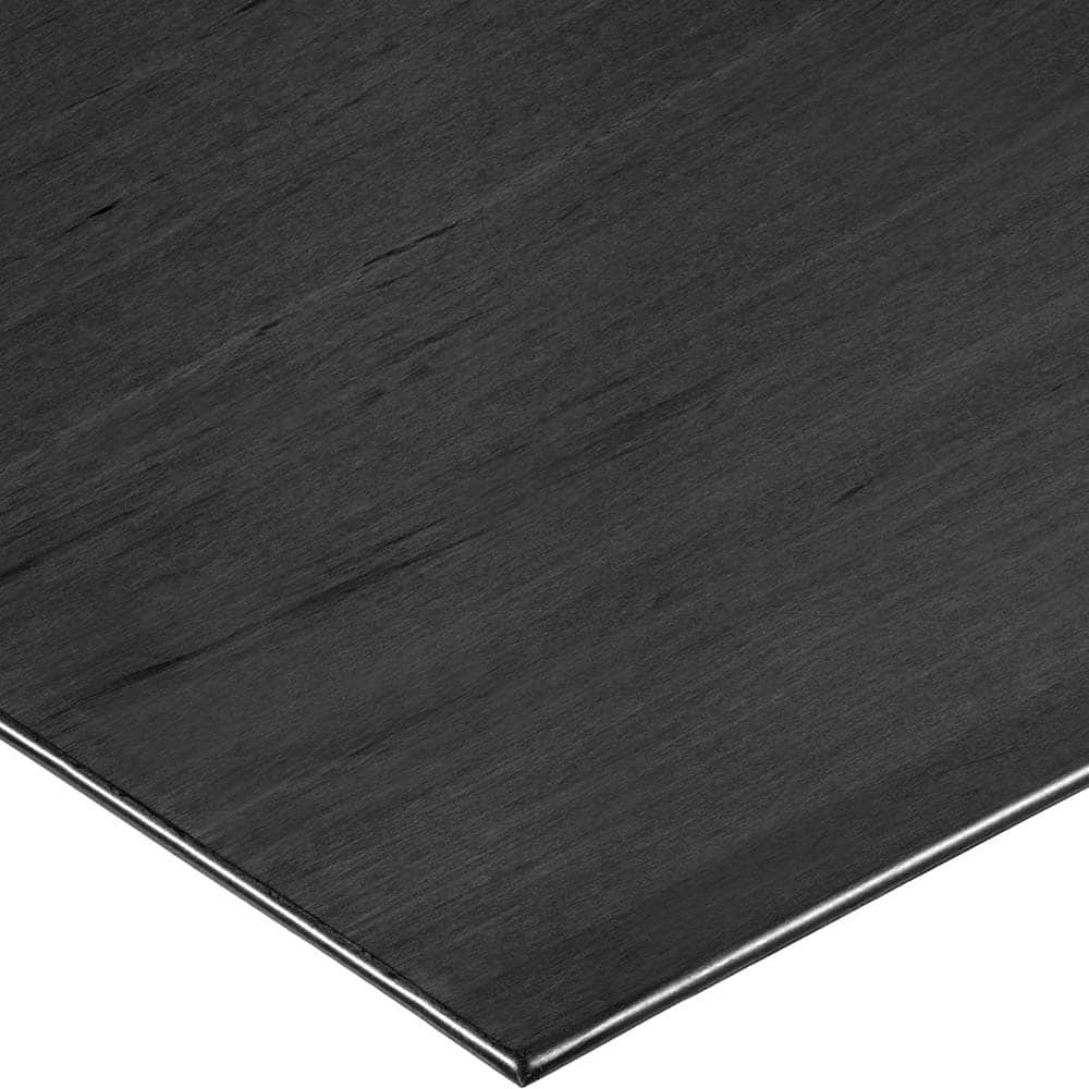 USA Sealing - Plastic Bars; Material: Carbon Fiber ; Shape: Rectangular ; Height (Inch): 1/16 ; Width (Inch): 2 ; Length (Feet): 1 ; Color: Black - Exact Industrial Supply