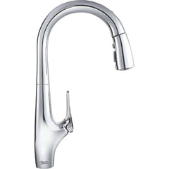 American Standard - Electronic & Sensor Faucets; Type: Sensor ; Style: Modern; Contemporary ; Type of Power: 4 AA Batteries ; Spout Type: High Arc ; Mounting Centers: Single Hole (Inch); Finish/Coating: Polished Chrome - Exact Industrial Supply