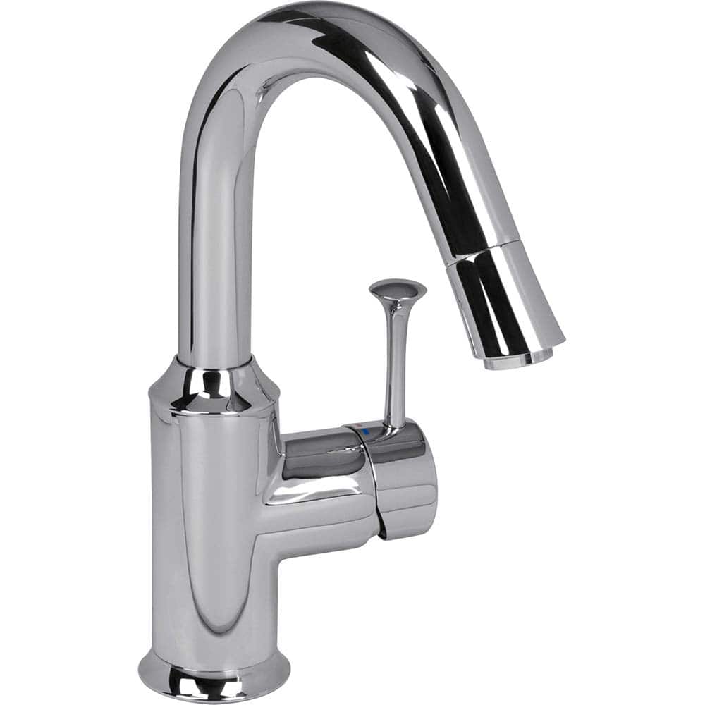 American Standard - Kitchen & Bar Faucets; Type: Pull Down ; Style: Contemporary; Modern; Transitional ; Mount: Deck ; Design: One Handle ; Handle Type: Lever ; Spout Type: High Arc - Exact Industrial Supply