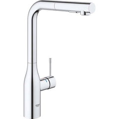 Grohe - Kitchen & Bar Faucets; Type: Pull Out ; Style: Contemporary; Modern; Transitional ; Mount: Deck ; Design: One Handle ; Handle Type: Lever ; Spout Type: Pullout - Exact Industrial Supply