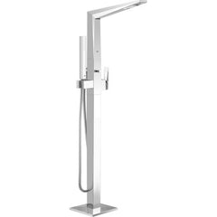 Grohe - Tub & Shower Faucets; Type: Freestanding Bathtub Faucet ; Style: Contemporary; Modern; Transitional ; Design: One Handle ; Material: Metal ; Handle Type: Lever ; Handle Material: Metal - Exact Industrial Supply